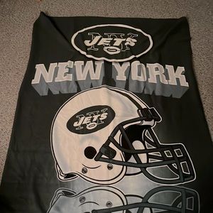 🏹 Jets throw blanket reversible like new
